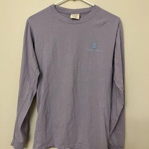 Simply Southern Men's Lavender Long Sleeve Tee